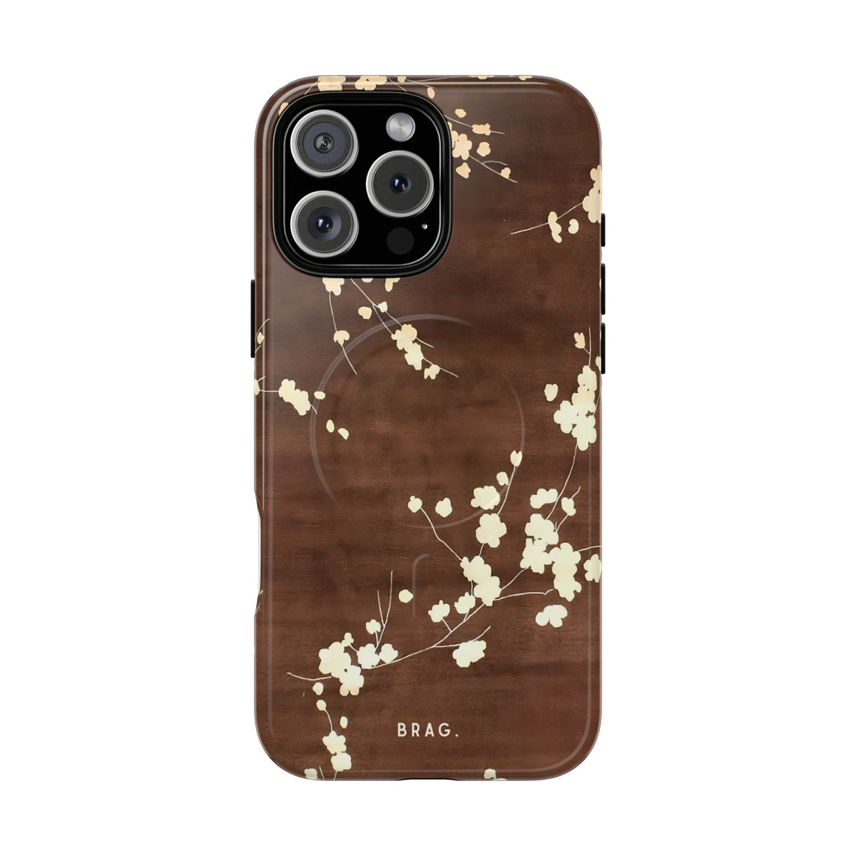 Blossom Trail MagSafe Tough Phone Case — Magnetic Protective Cover