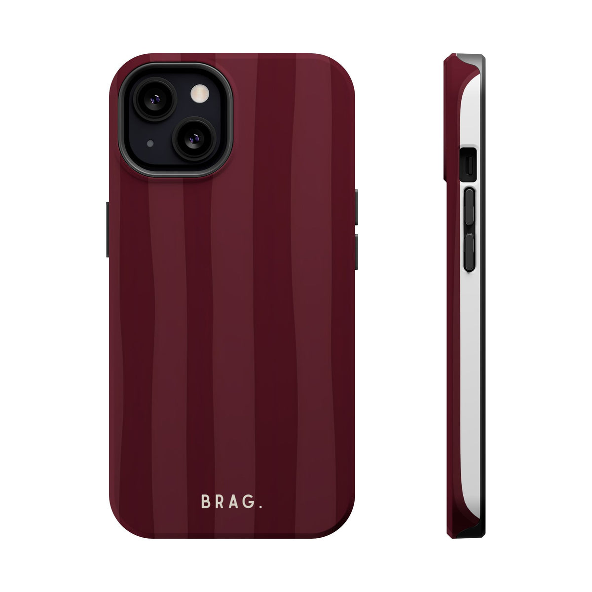 Dark Cherry Magnetic Impact-Resistant Phone Case