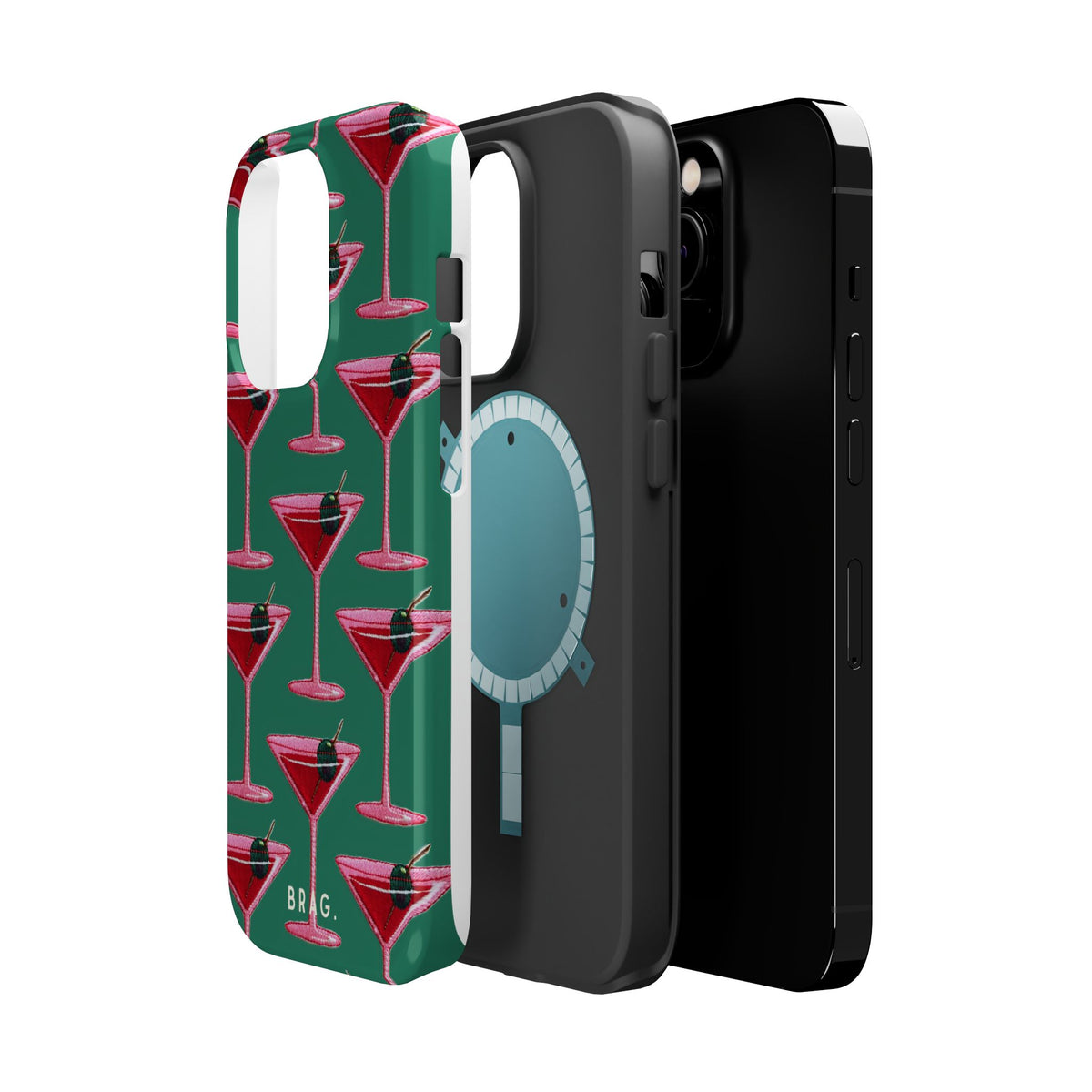 Pink Martini Magnetic Impact-Resistant Phone Case