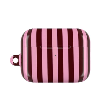 Candy Stripe AirPod Case – Slim Protective Charging Case