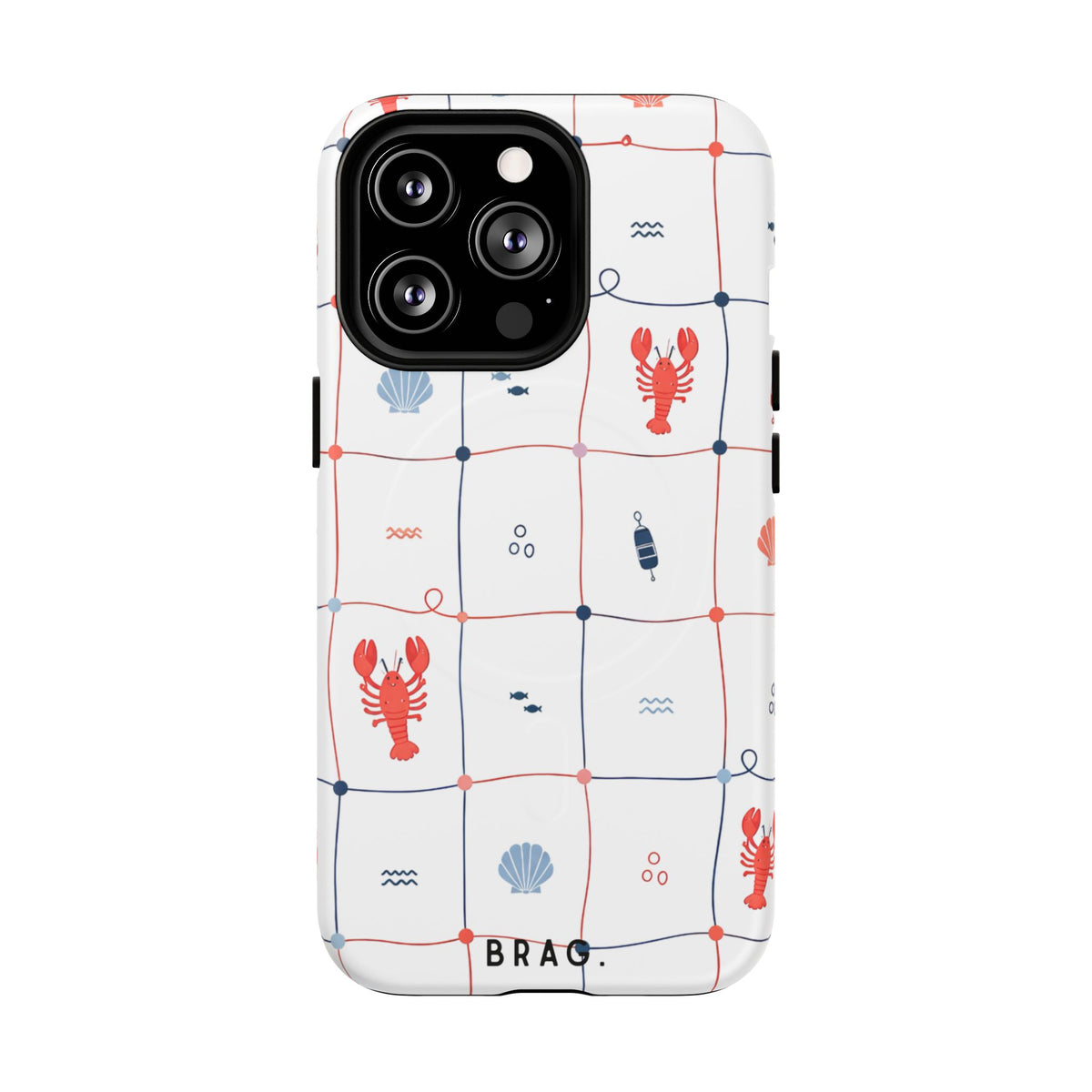Lobster Cafe MagSafe Tough Phone Case — Magnetic Protective Cover