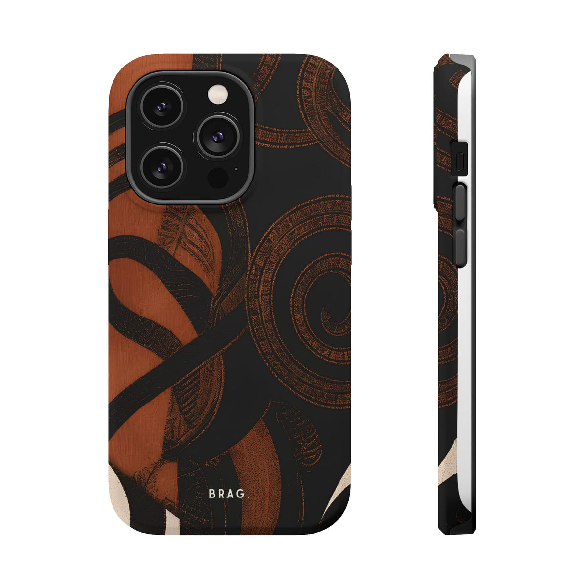 Mighnight Spiral Magnetic Impact-Resistant Phone Case