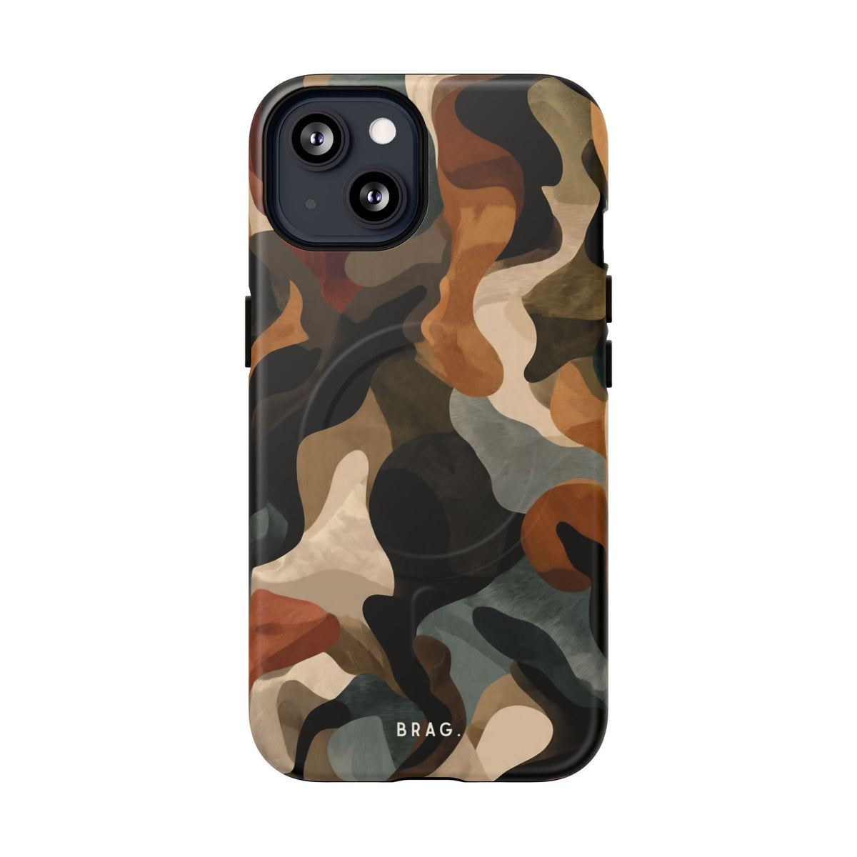 Desert Camo MagSafe Tough Phone Case — Magnetic Protective Cover