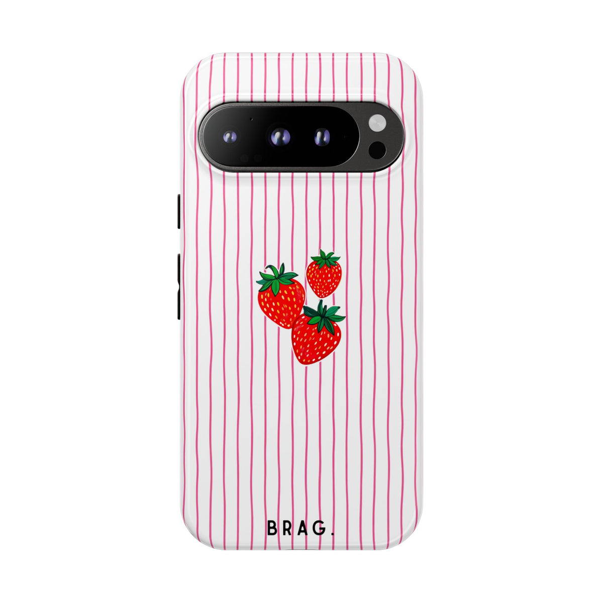 Berry Kiss Tough Phone Case – Shockproof Protective iPhone Cover