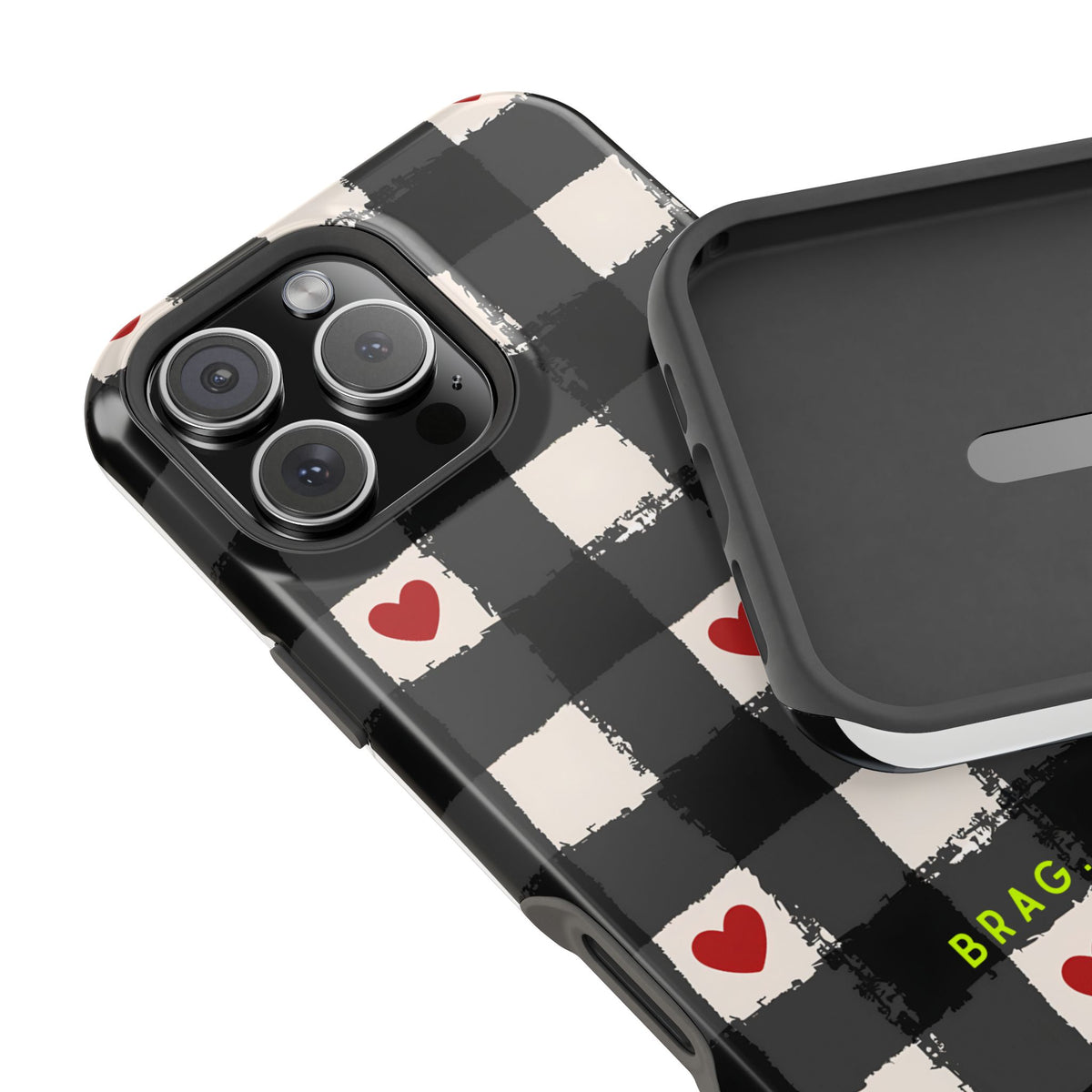Lucky Heart Magnetic Impact-Resistant Phone Case
