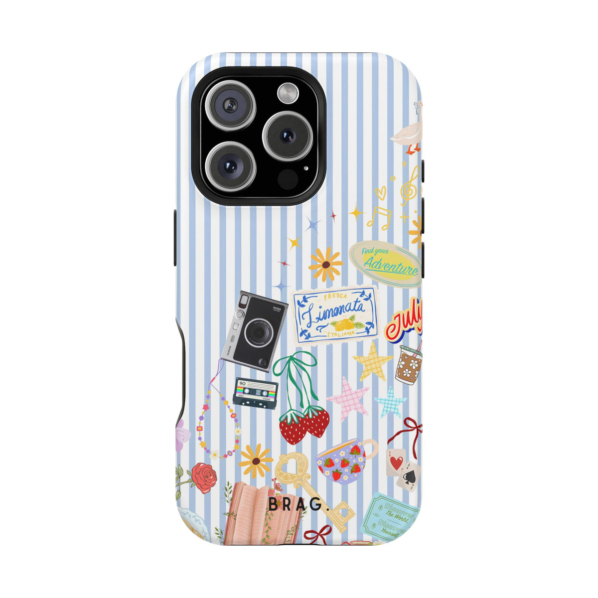 Travel Girl Magnetic Impact-Resistant Phone Case