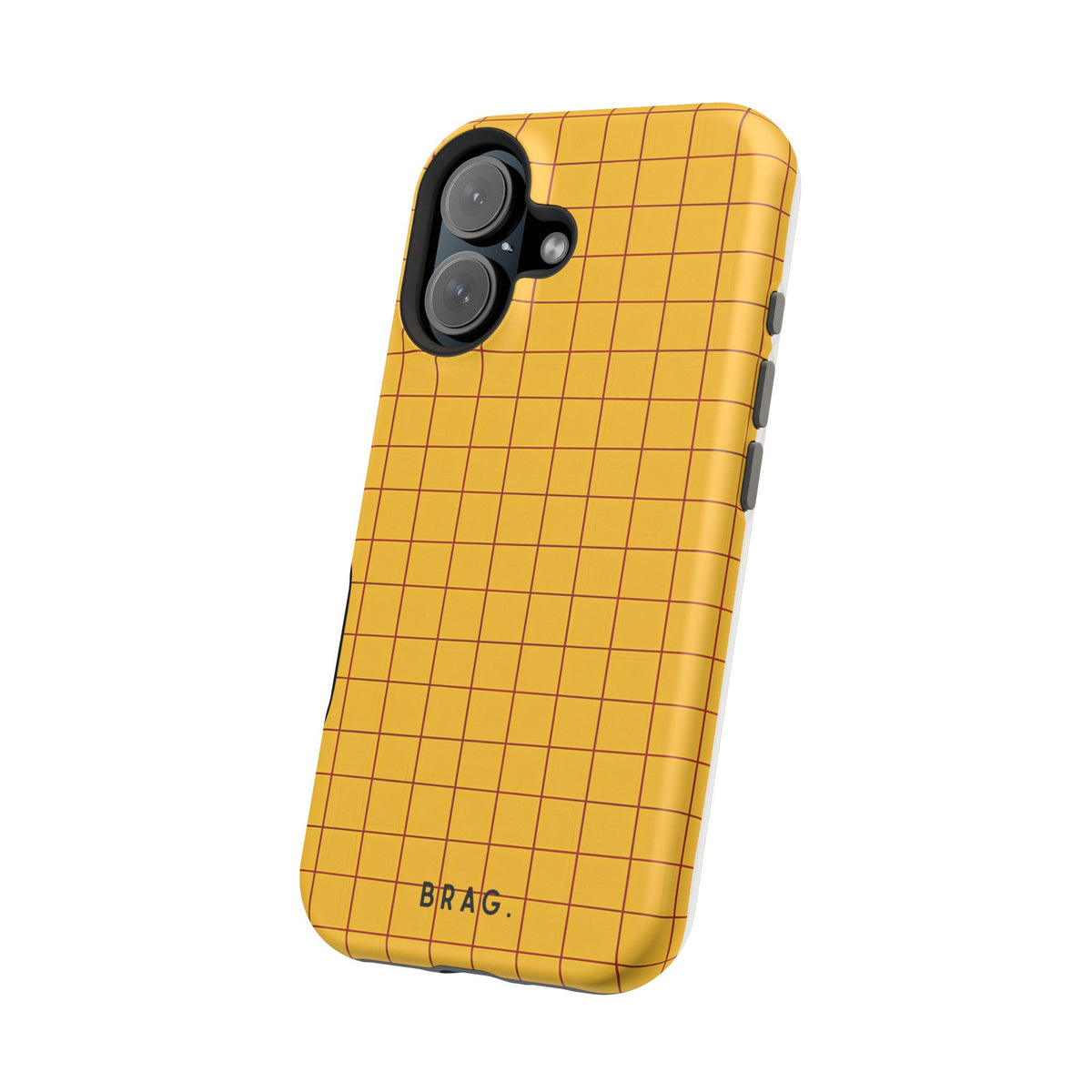 Cheese Grid Magnetic Impact-Resistant Phone Case
