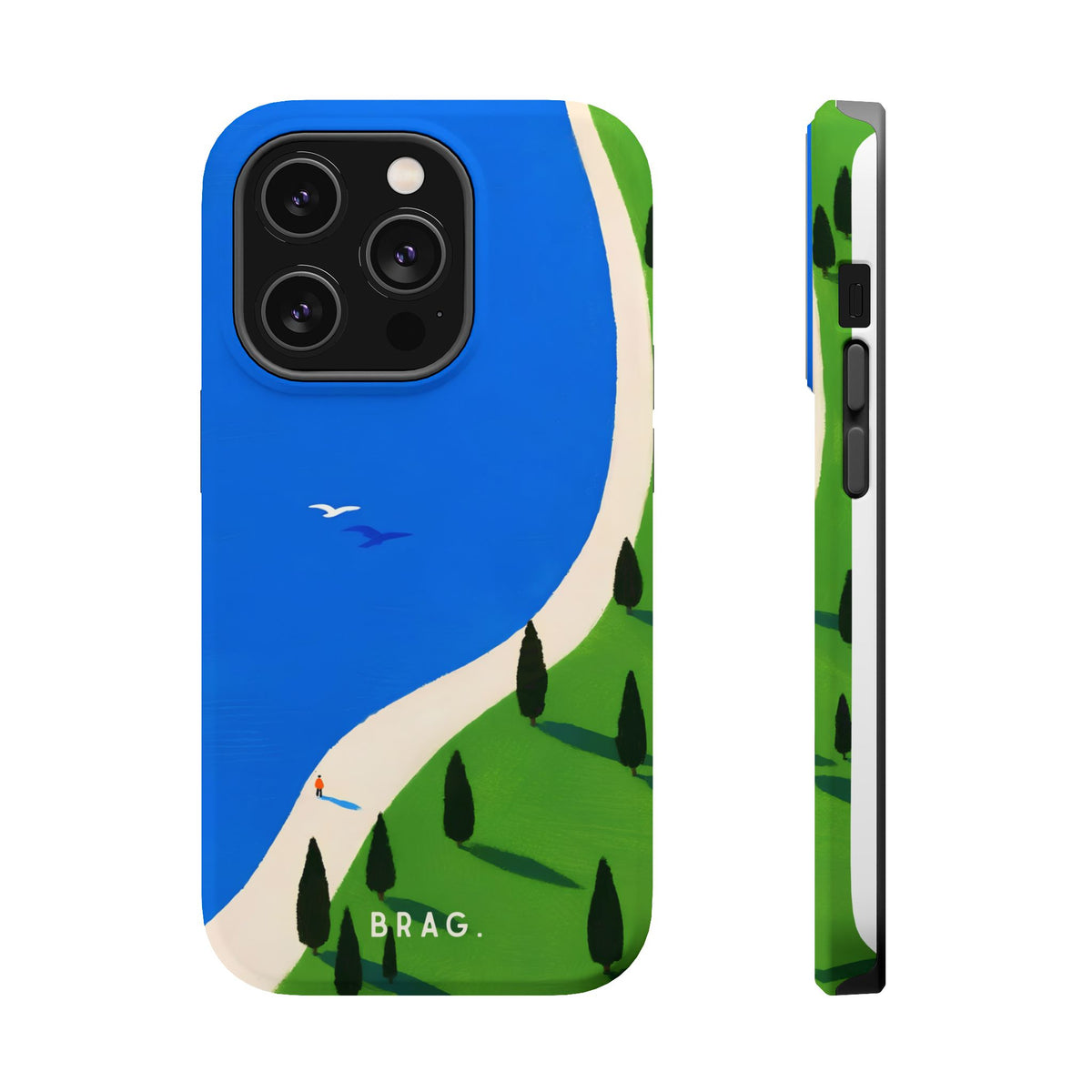 Blue Escape Magnetic Impact-Resistant Phone Case
