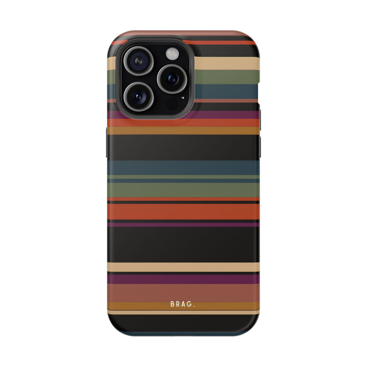 Market Stripe Magnetic Impact-Resistant Phone Case