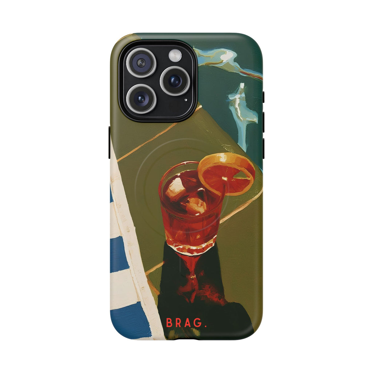 Aperol Hour MagSafe Tough Phone Case — Magnetic Protective Cover