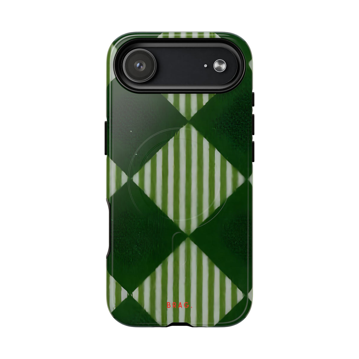 Woven Pattern MagSafe Tough Phone Case — Magnetic Protective Cover