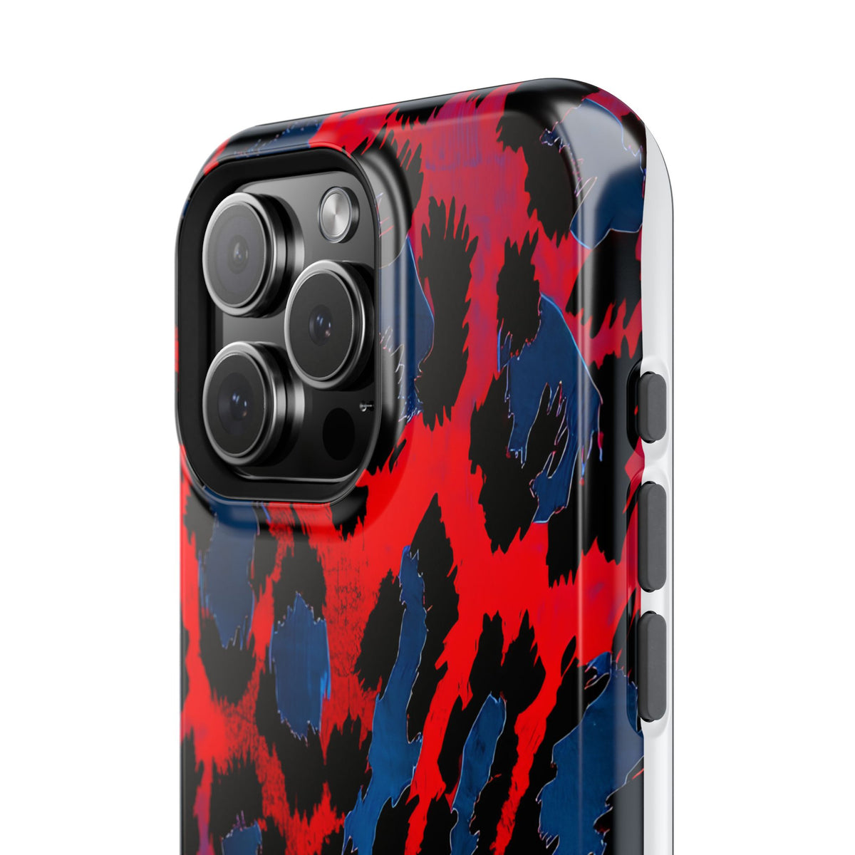Blue Heat Magnetic Impact-Resistant Phone Case