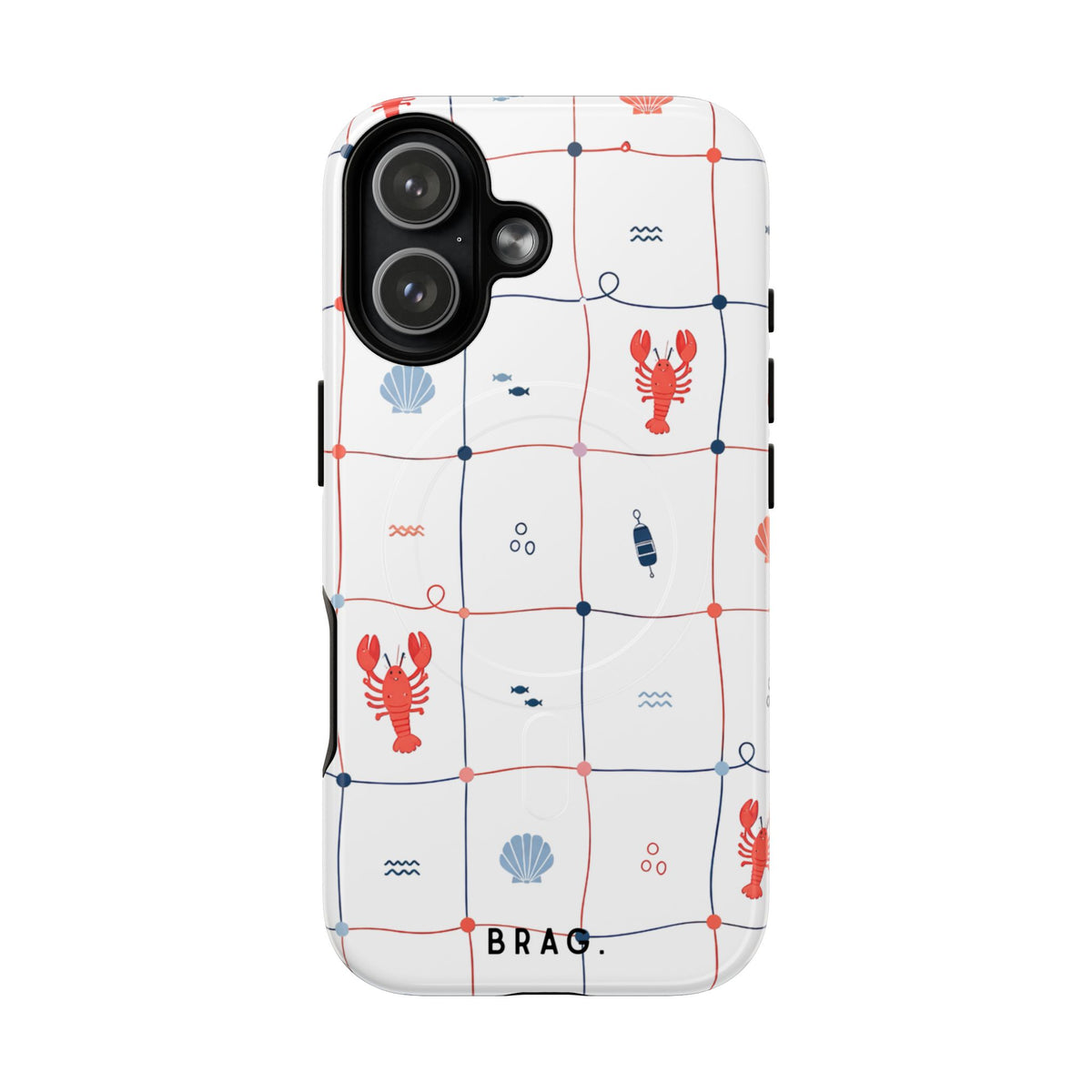 Lobster Cafe MagSafe Tough Phone Case — Magnetic Protective Cover