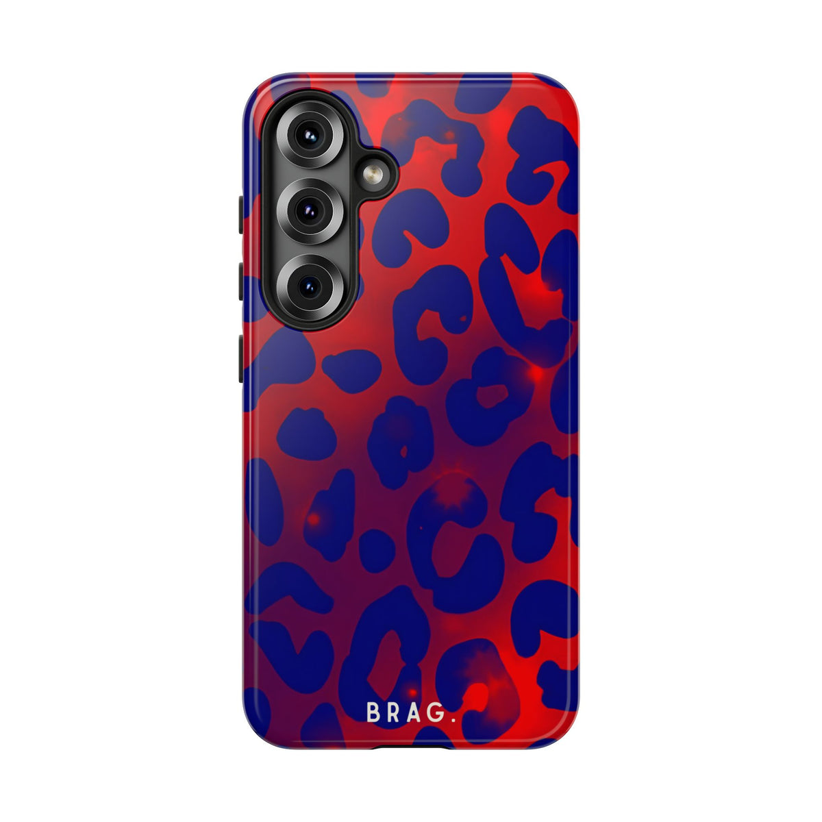 Electric Blue Tough Phone Case – Shockproof Protective iPhone Cover