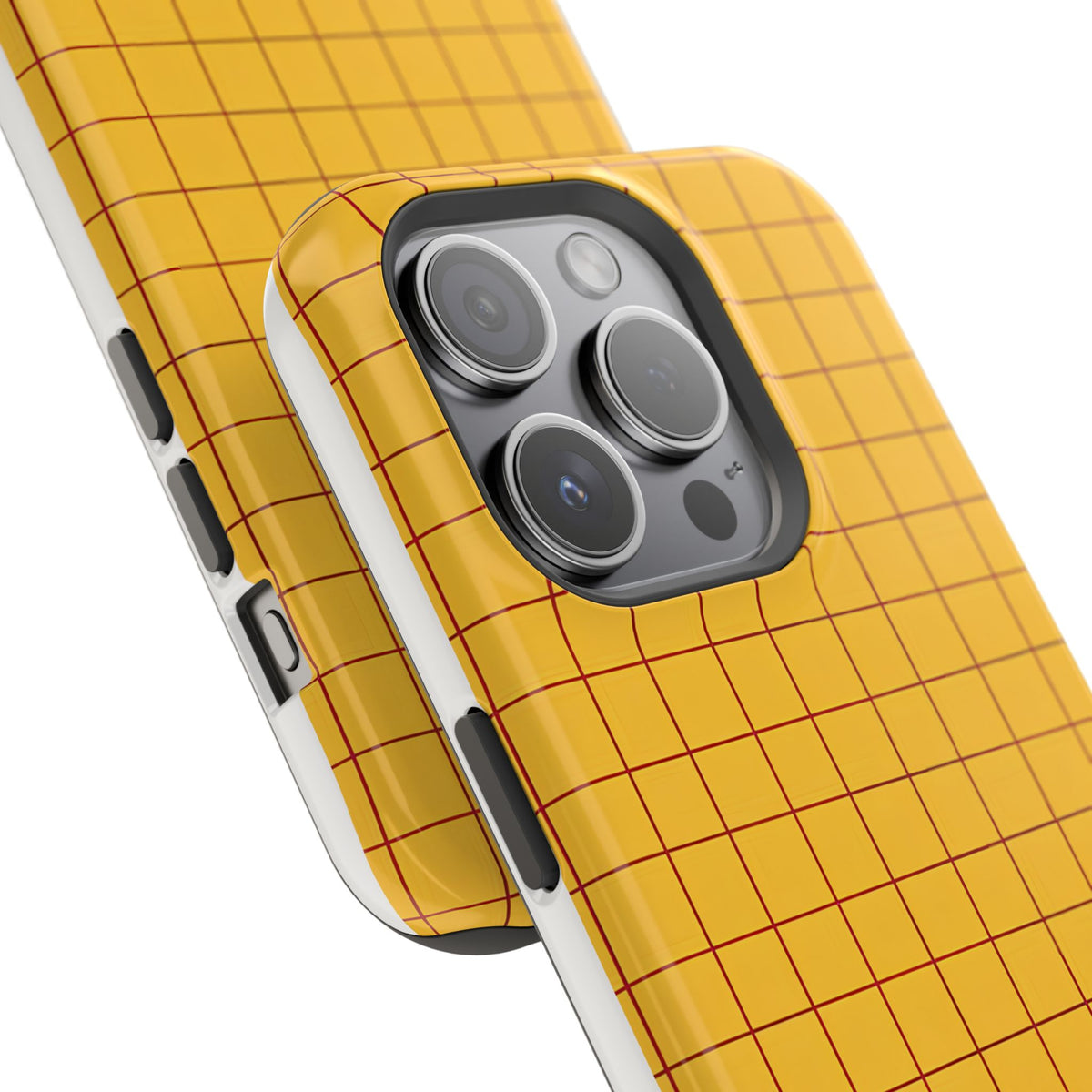 Cheese Grid Magnetic Impact-Resistant Phone Case