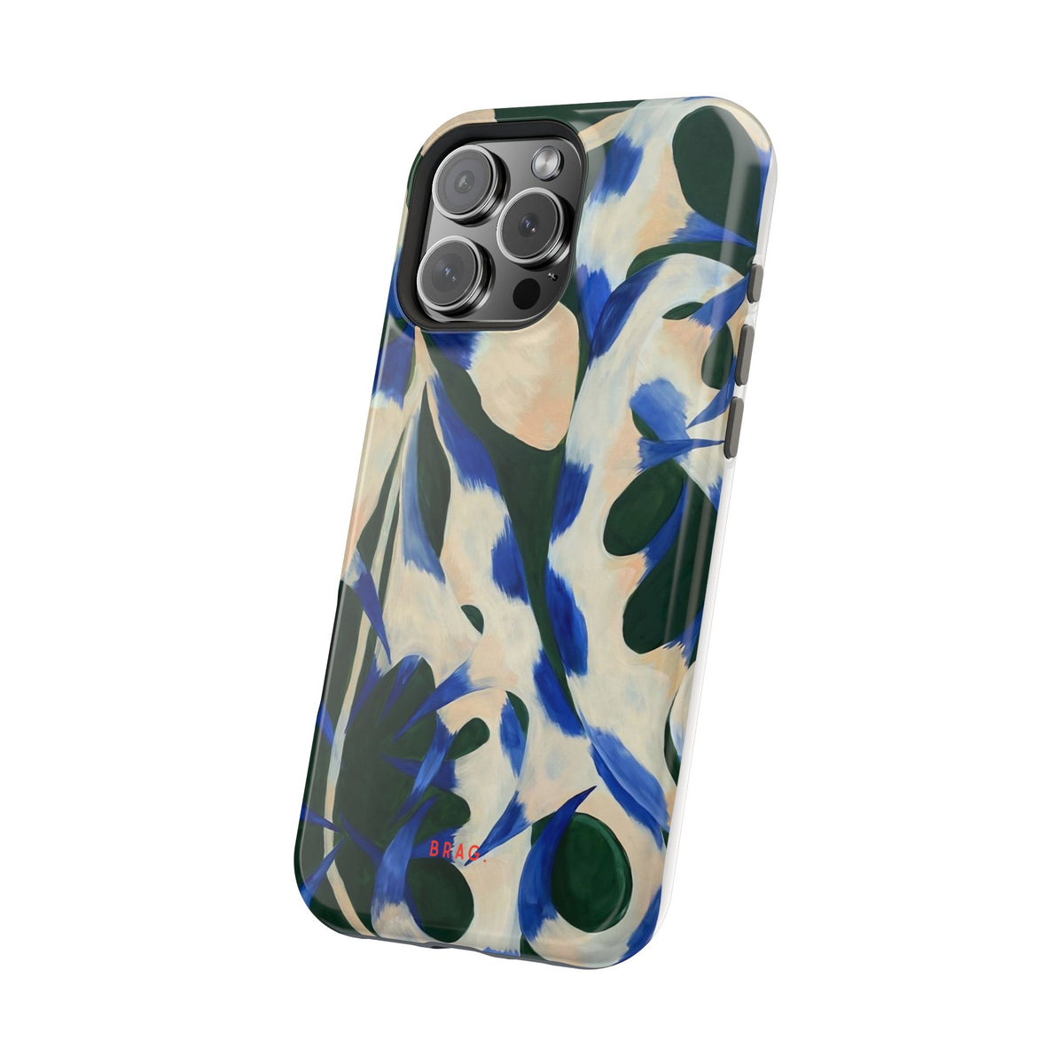 Blue Garden Magnetic Impact-Resistant Phone Case