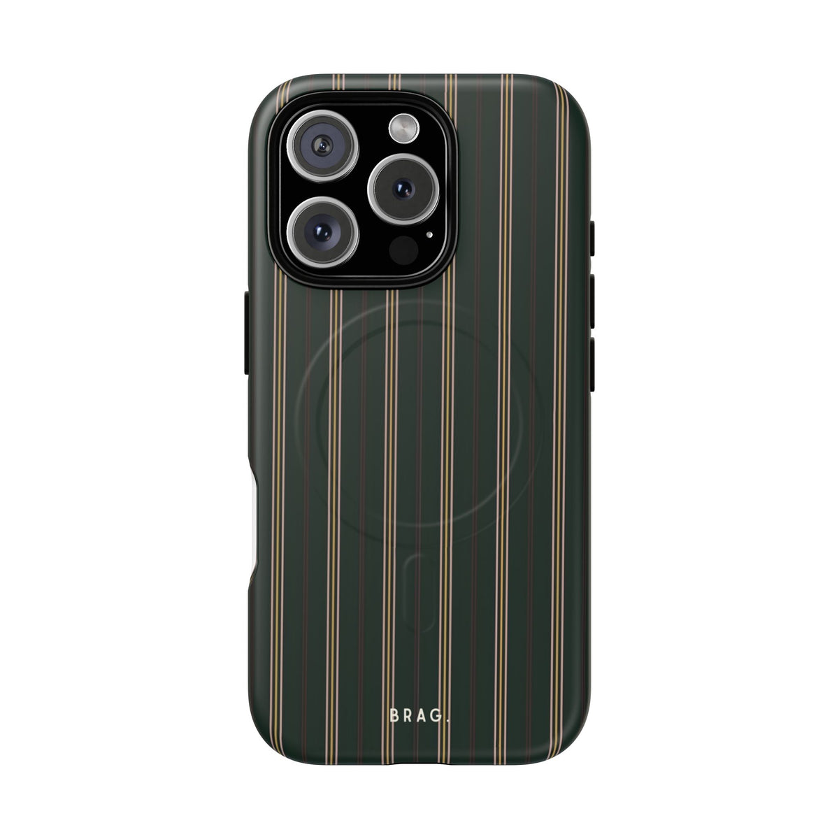 Vintage Pinstripe MagSafe Tough Phone Case — Magnetic Protective Cover