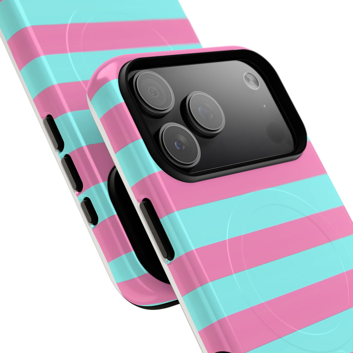 Taffy Stripe MagSafe Tough Phone Case — Magnetic Protective Cover