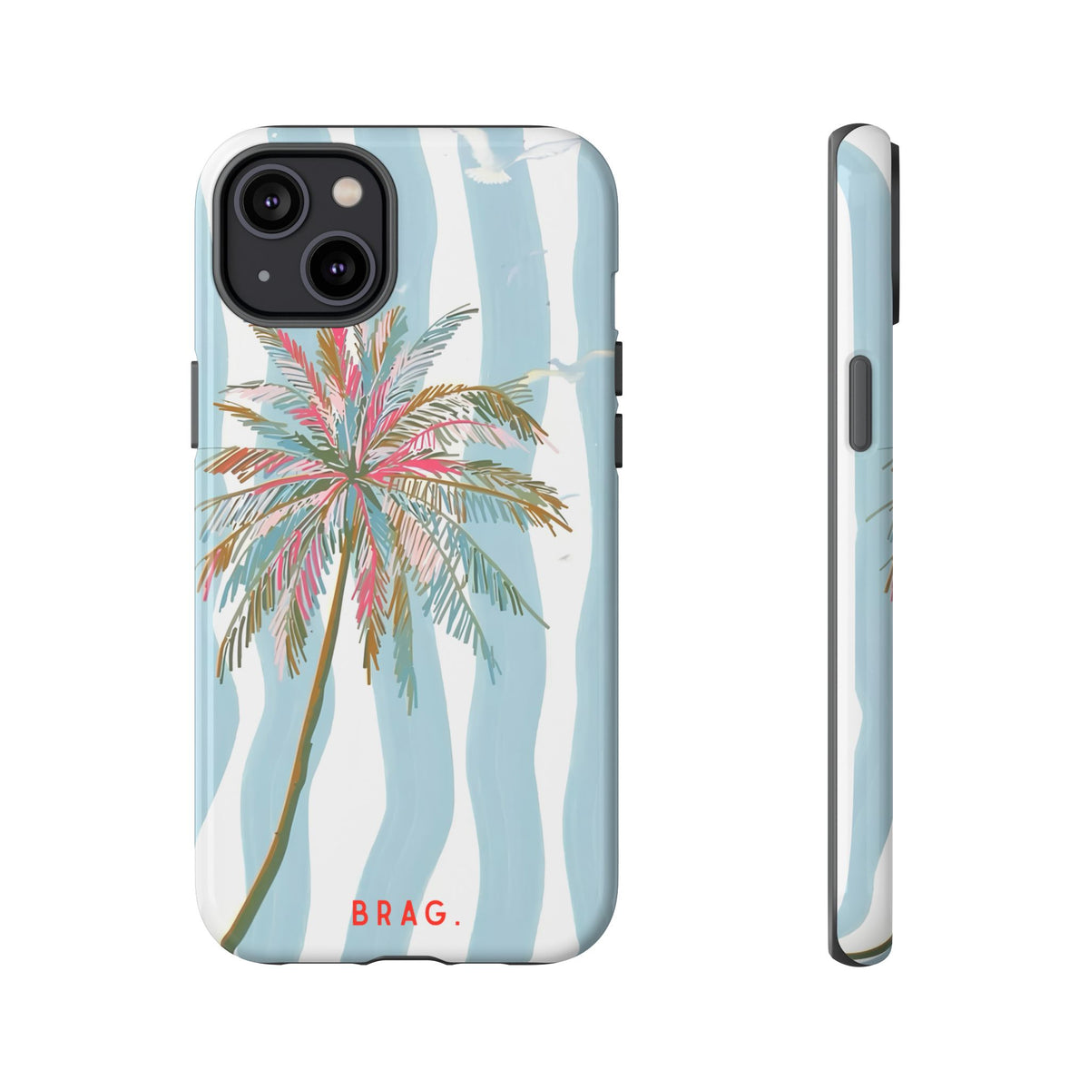 Palm Breeze Tough Phone Case – Shockproof Protective iPhone Cover