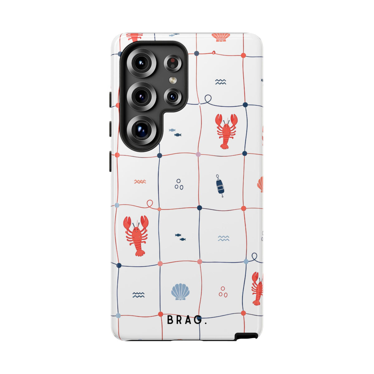 Lobster Cafe Tough Phone Case – Shockproof Protective iPhone Cover