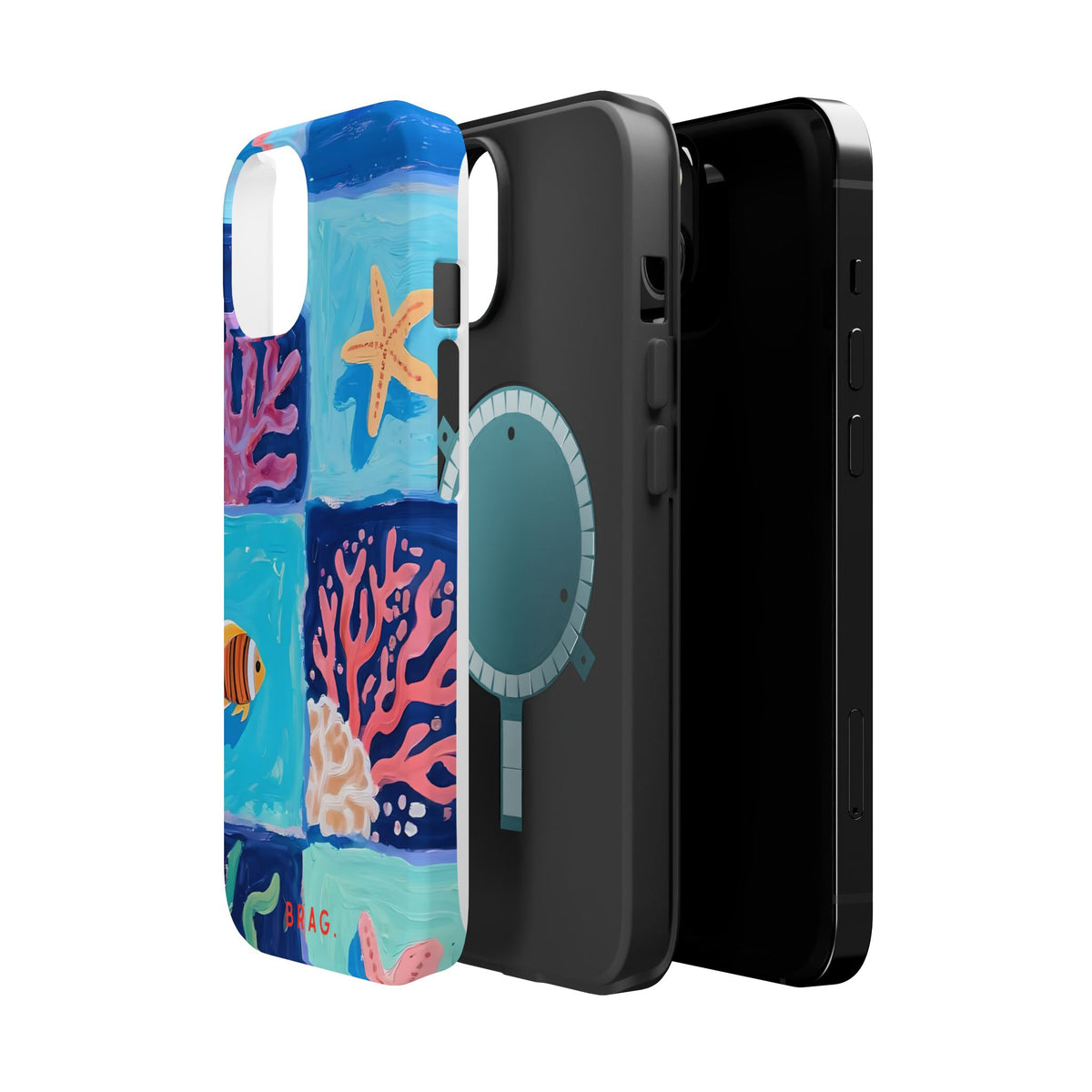 Coral Bay Magnetic Impact-Resistant Phone Case