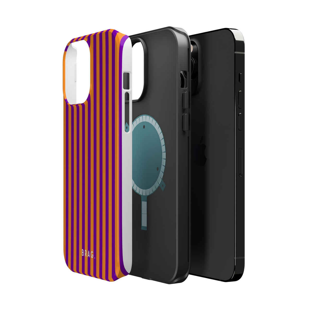 Electric Sunset Magnetic Impact-Resistant Phone Case