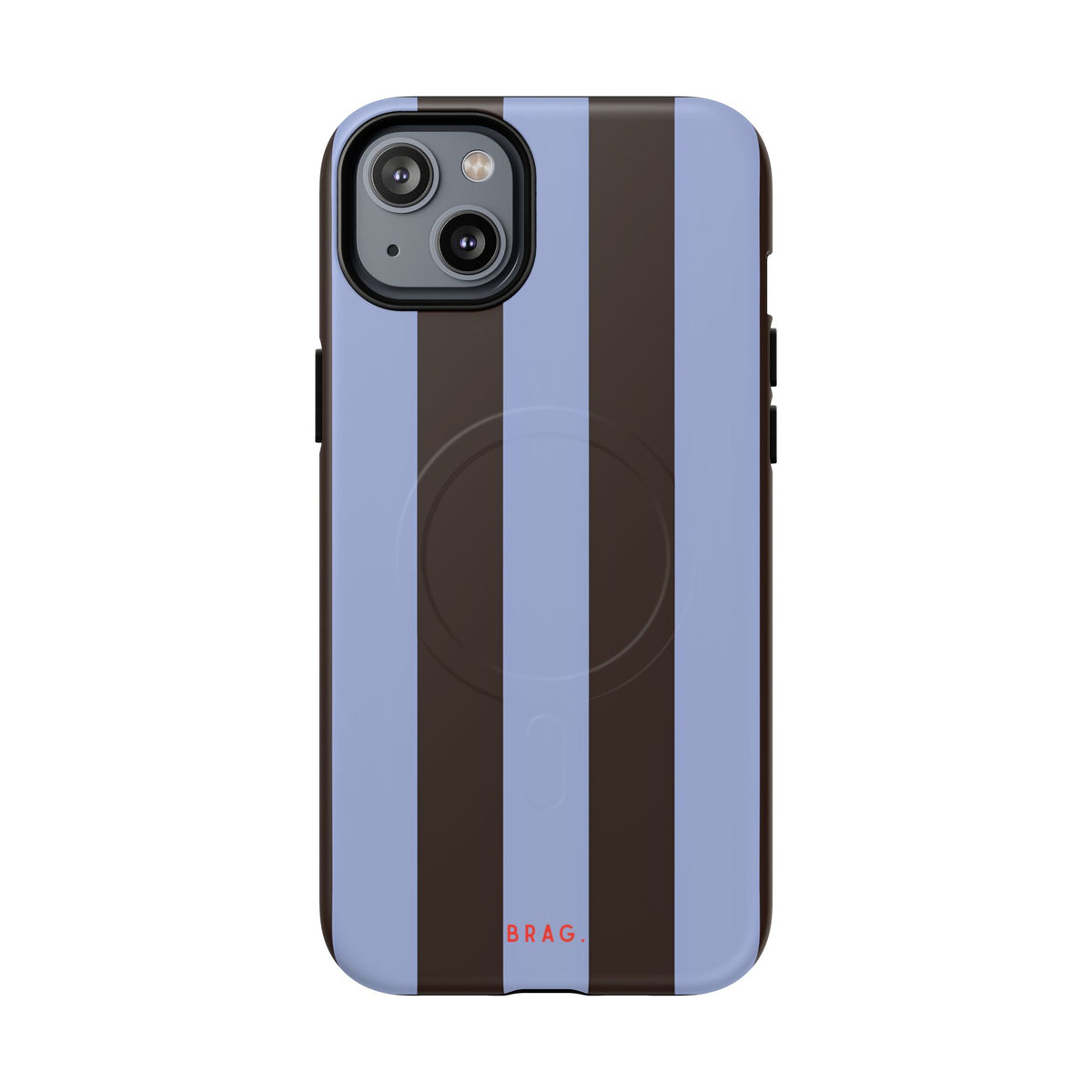Grayscale Gradient MagSafe Tough Phone Case — Magnetic Protective Cover