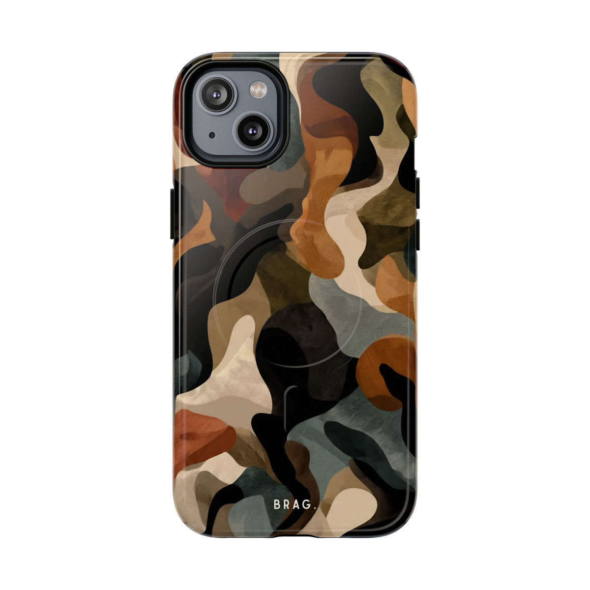 Desert Camo MagSafe Tough Phone Case — Magnetic Protective Cover