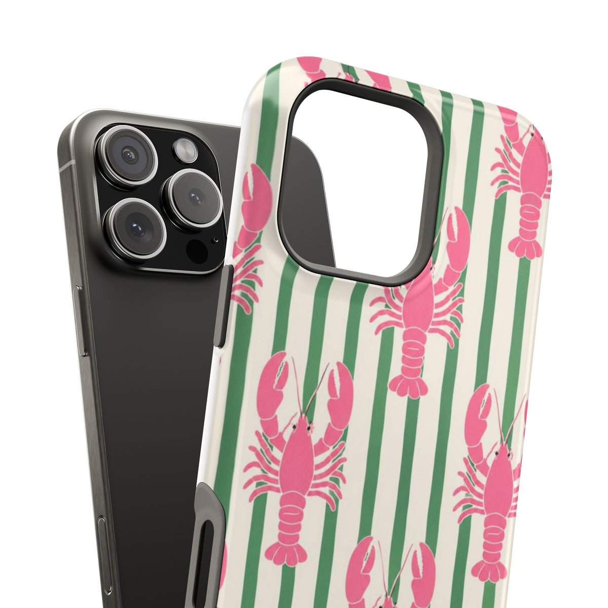 Pink catch Magnetic Impact-Resistant Phone Case
