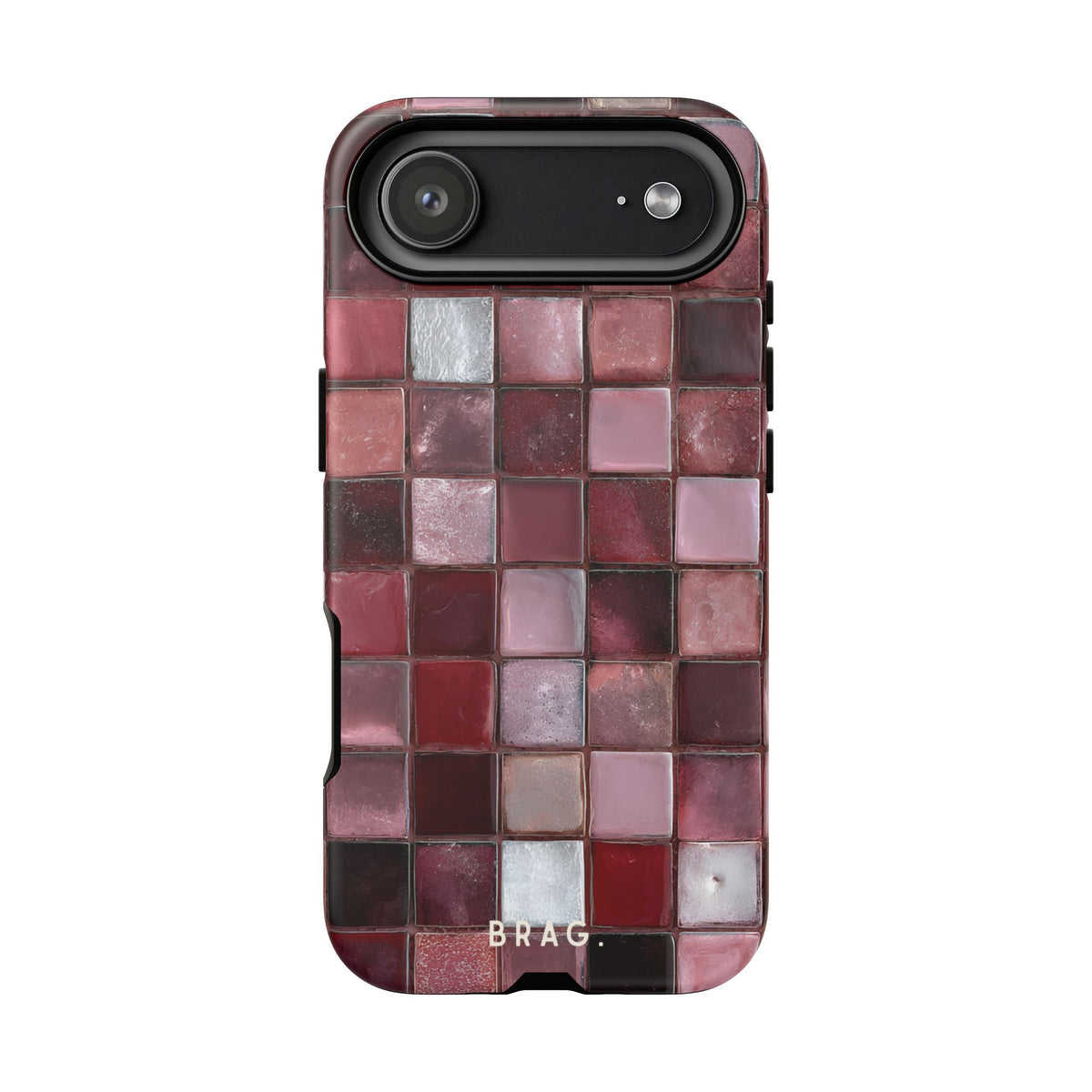 Cherry Tile Tough Phone Case – Shockproof Protective iPhone Cover