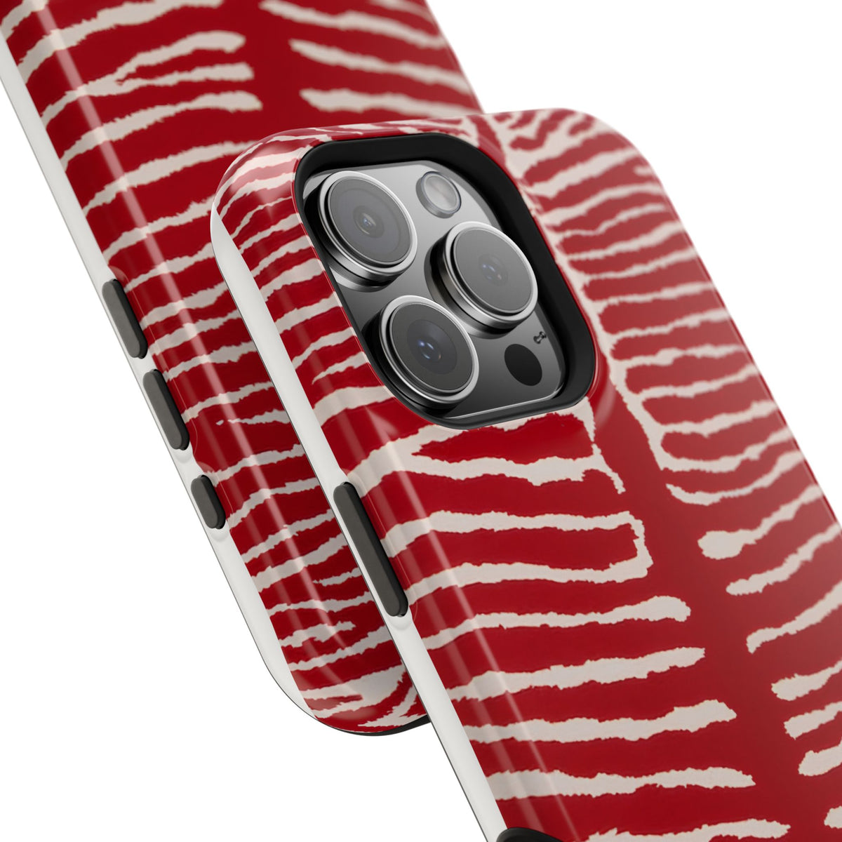 Striped Heat Magnetic Impact-Resistant Phone Case