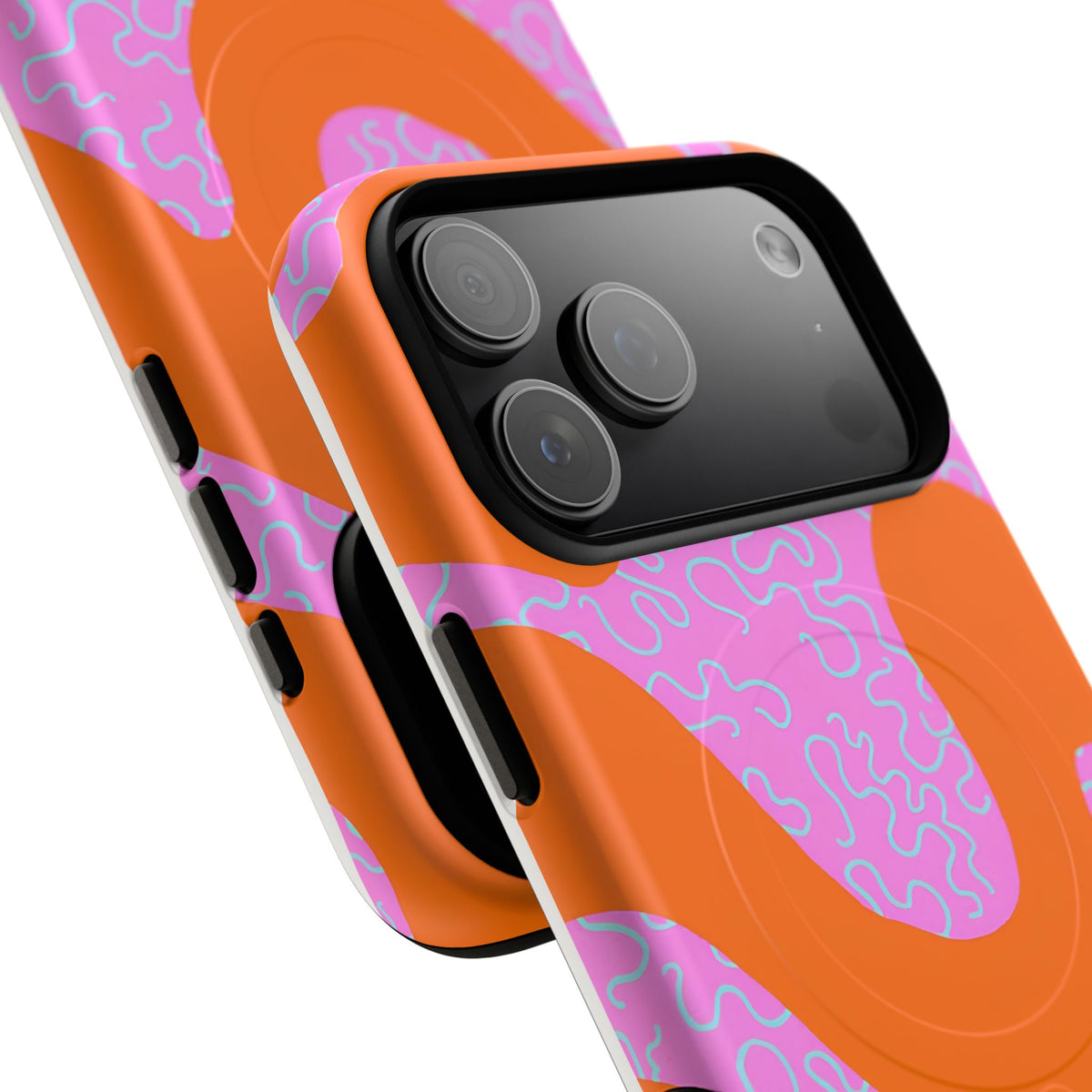 Coral Kiss MagSafe Tough Phone Case — Magnetic Protective Cover