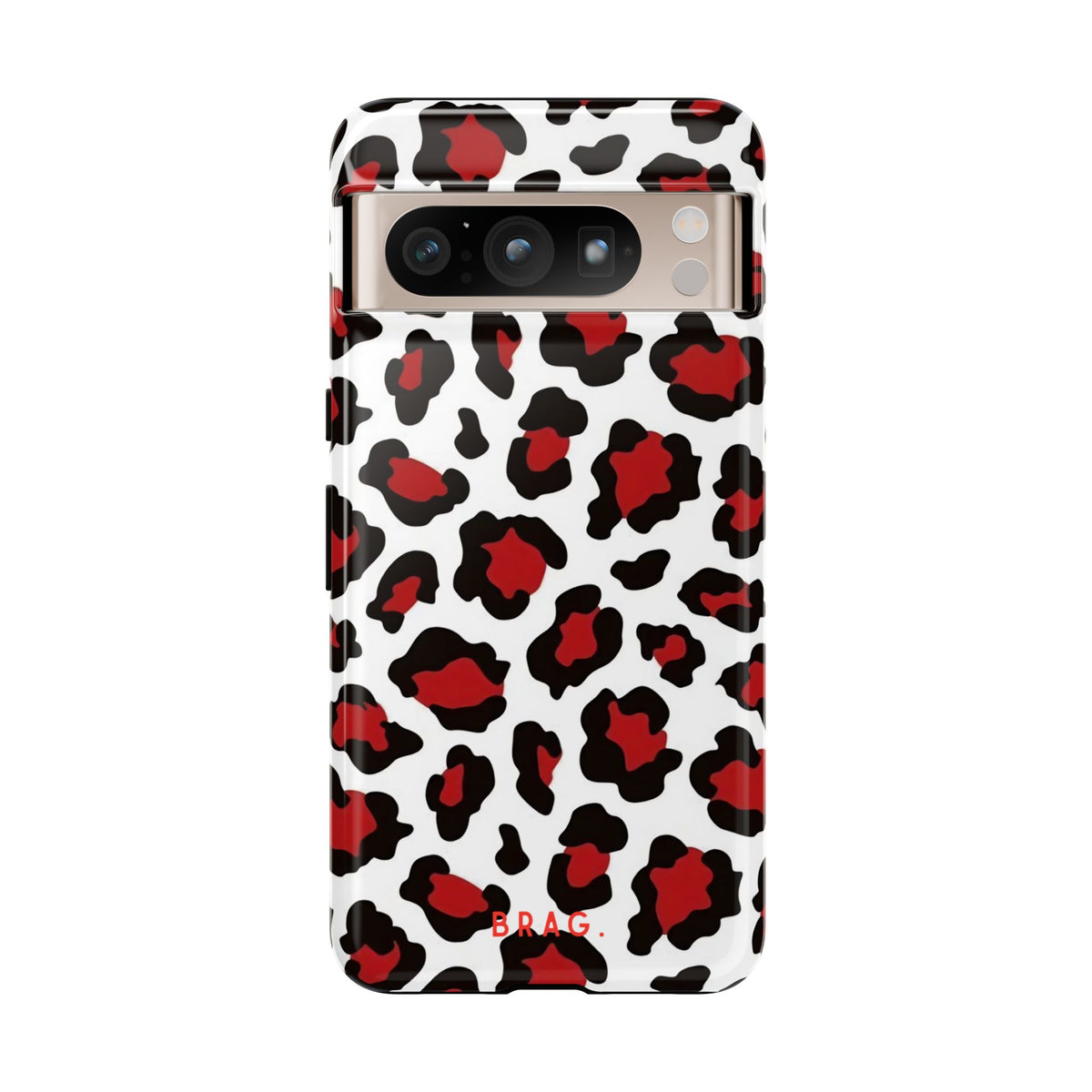 Leopard Kiss Tough Phone Case – Shockproof Protective iPhone Cover