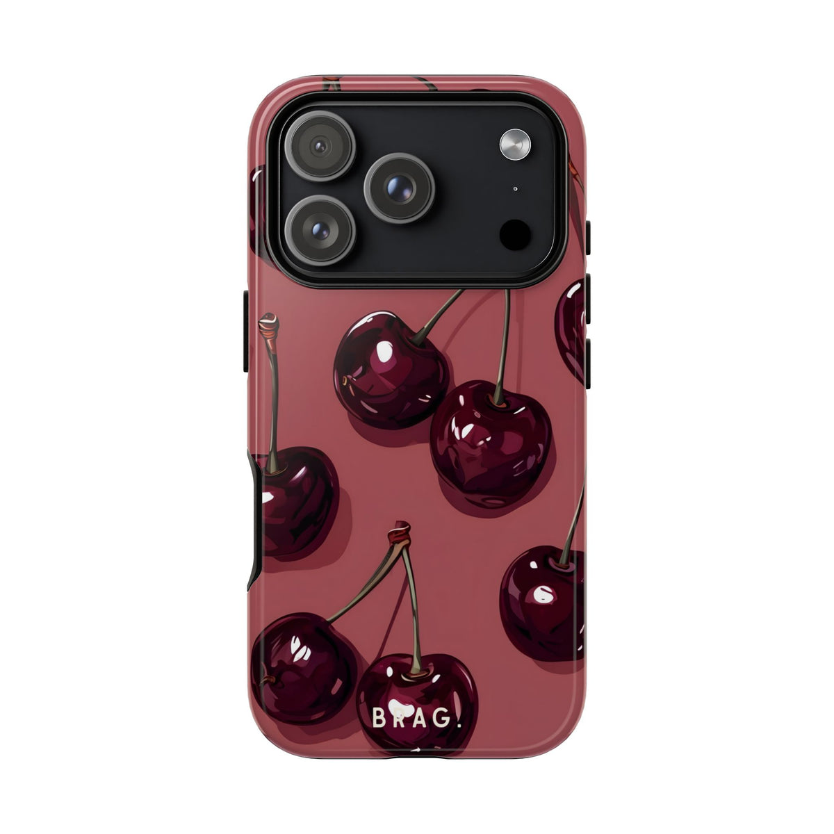 Cherry Babe Tough Phone Case – Shockproof Protective iPhone Cover