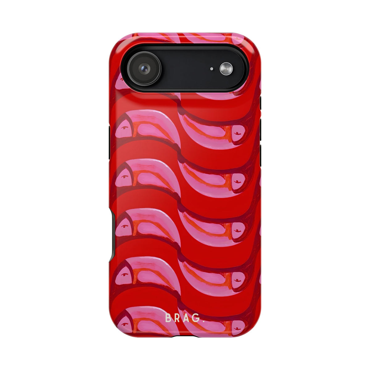 Pink Current Magnetic Impact-Resistant Phone Case