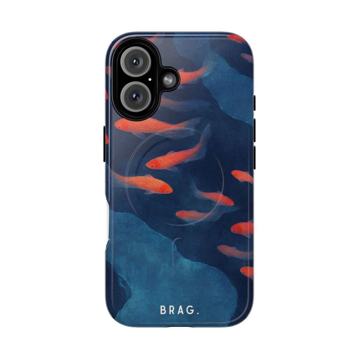 Midnight Swim MagSafe Tough Phone Case — Magnetic Protective Cover