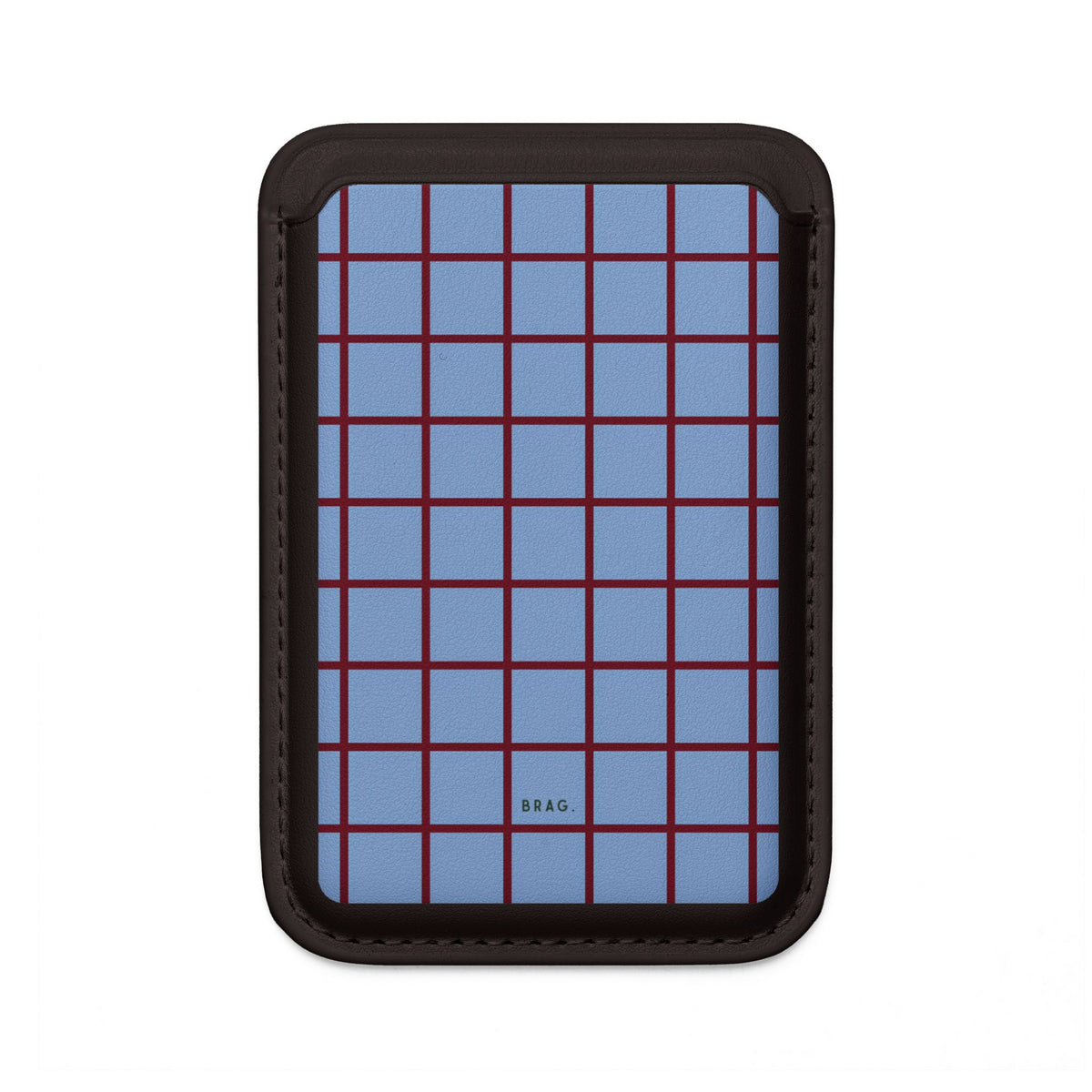 Checkerboard Romance MagSafe Vegan Wallet — Slim Phone Card Holder
