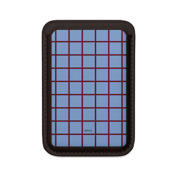 Checkerboard Romance MagSafe Vegan Wallet — Slim Phone Card Holder