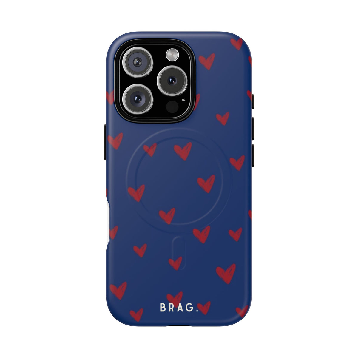 Blue Flirt MagSafe Tough Phone Case — Magnetic Protective Cover