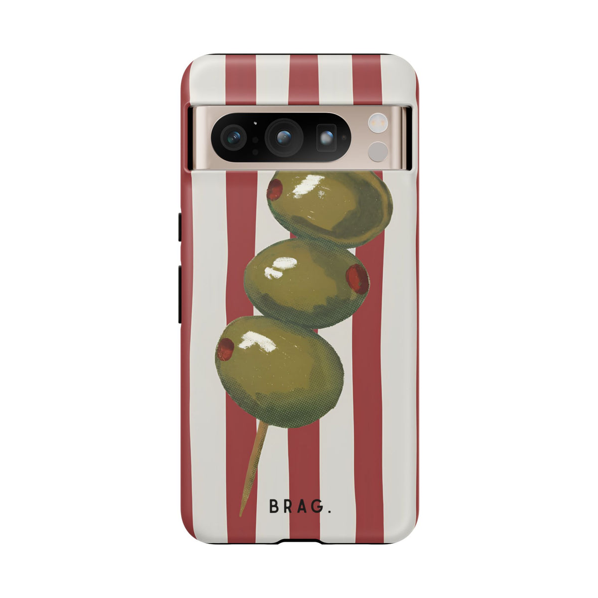 Olive Hour Tough Phone Case – Shockproof Protective iPhone Cover