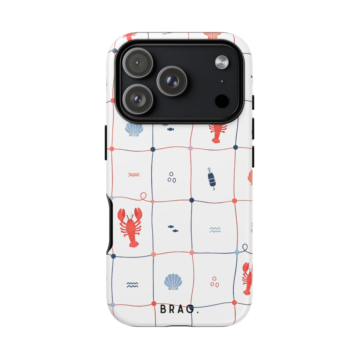 Lobster Cafe Tough Phone Case – Shockproof Protective iPhone Cover