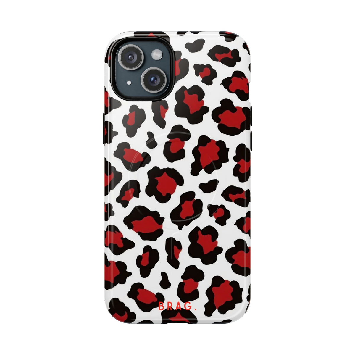 Leopard Kiss MagSafe Tough Phone Case — Magnetic Protective Cover