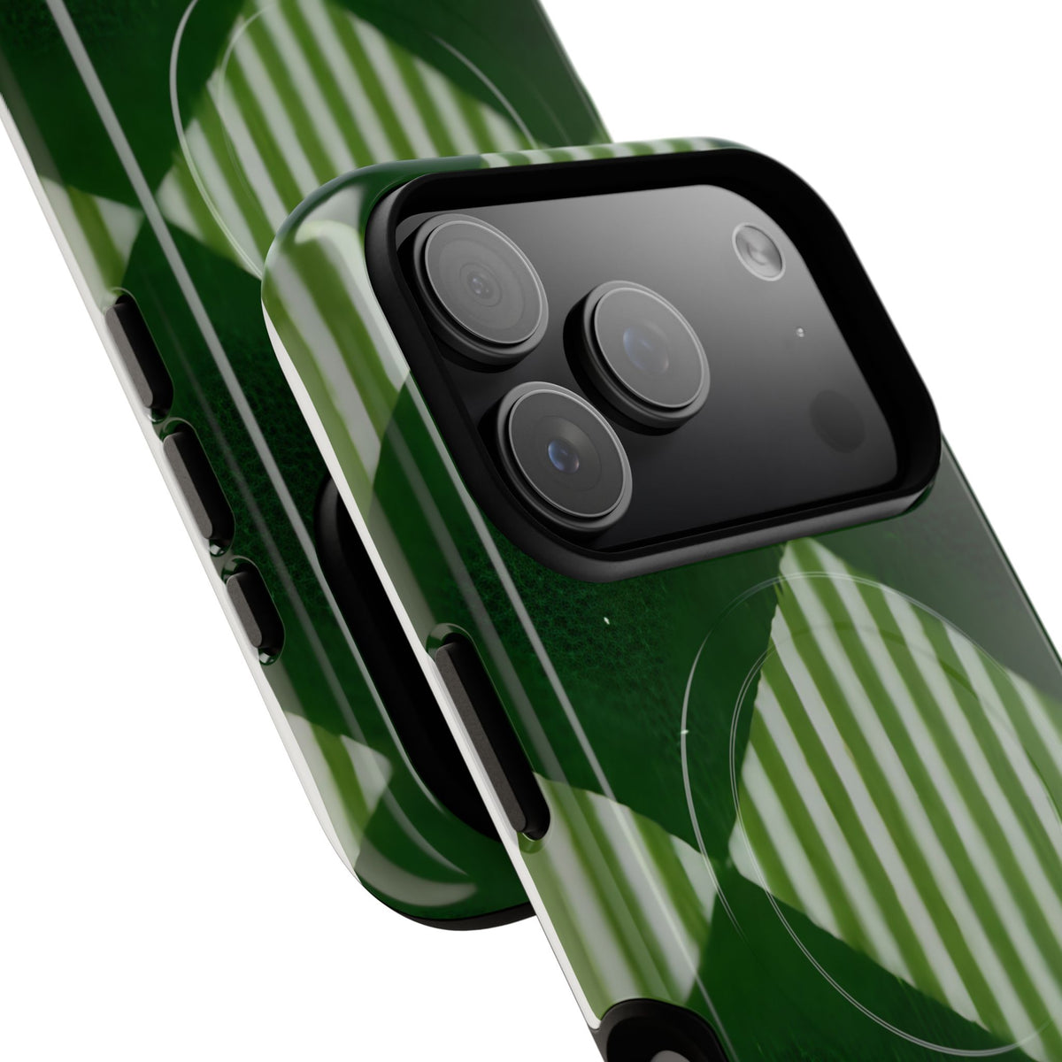 Woven Pattern MagSafe Tough Phone Case — Magnetic Protective Cover