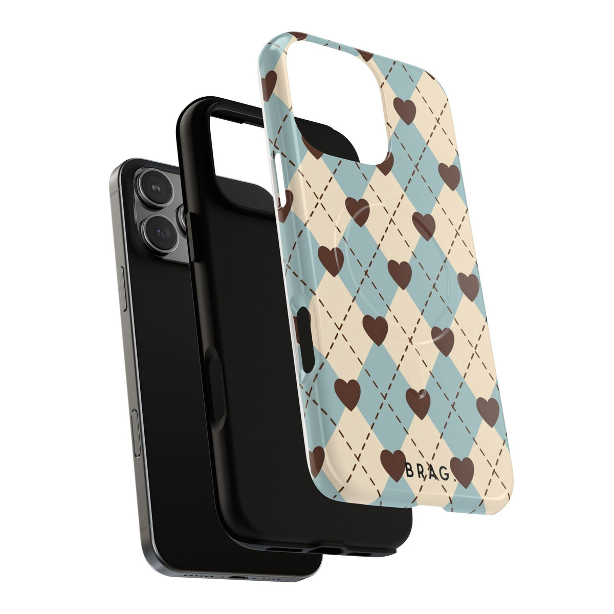 Sweetheart Plaid MagSafe Tough Phone Case — Magnetic Protective Cover