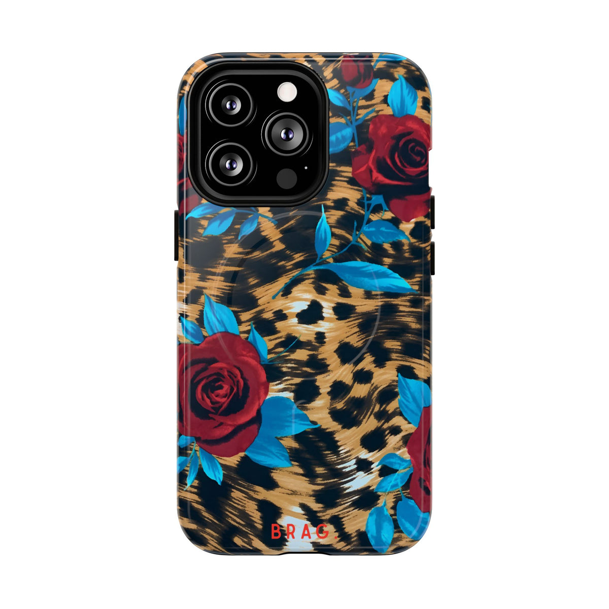 Wild Rose MagSafe Tough Phone Case — Magnetic Protective Cover