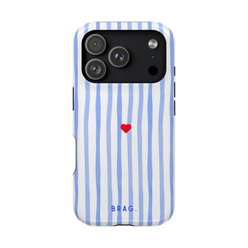 Blue Heart Magnetic Impact-Resistant Phone Case