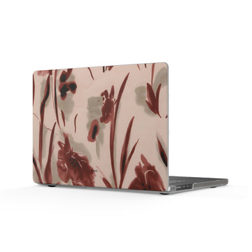 Wildflower Matte MacBook Case — Slim Protective Laptop Cover