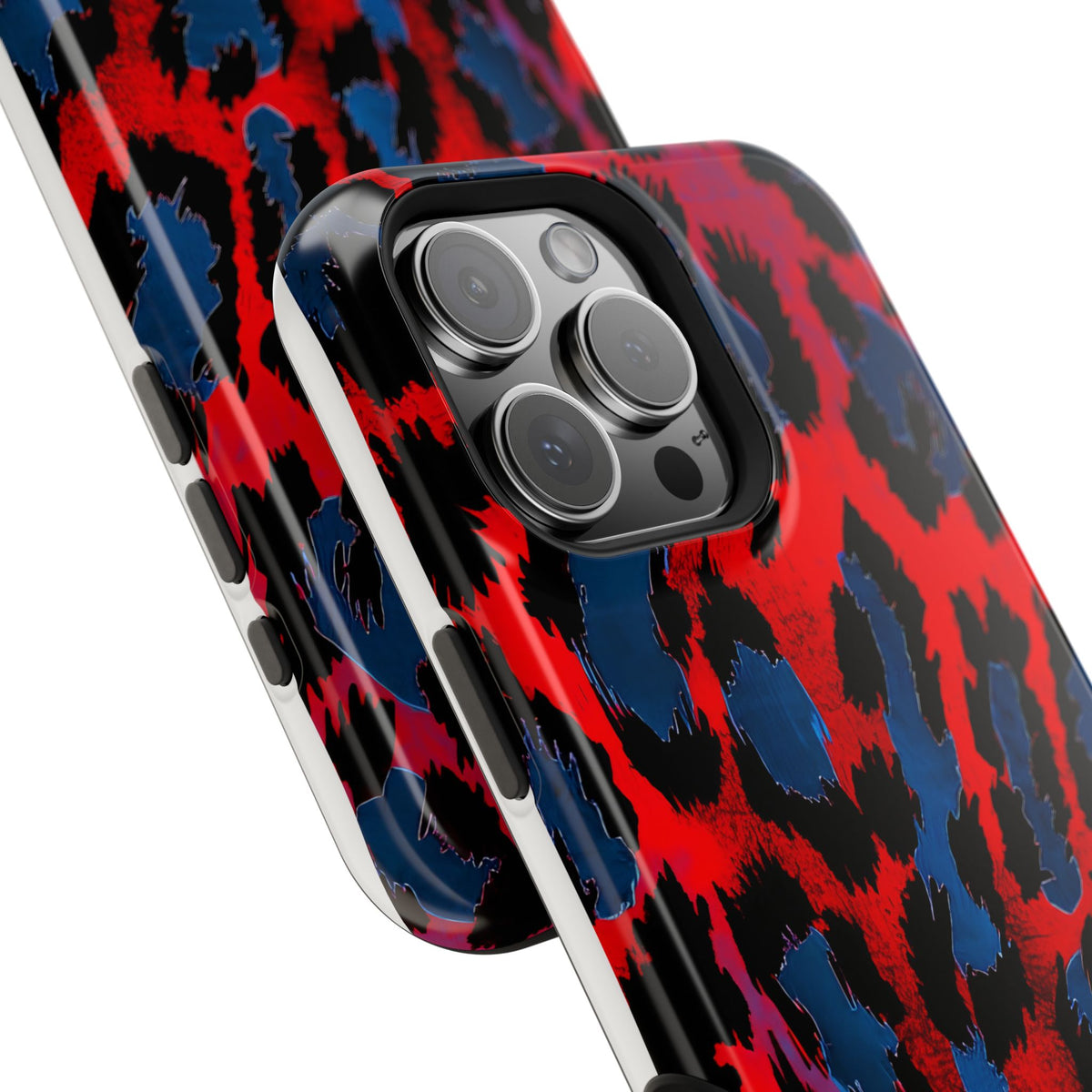 Blue Heat Magnetic Impact-Resistant Phone Case