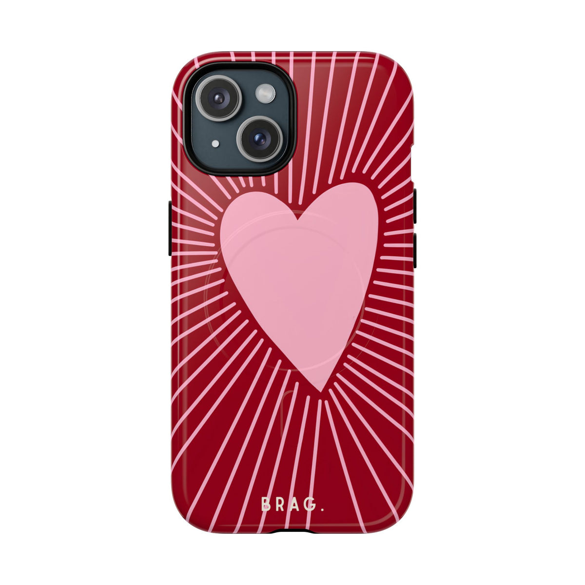 Heart Rush MagSafe Tough Phone Case — Magnetic Protective Cover