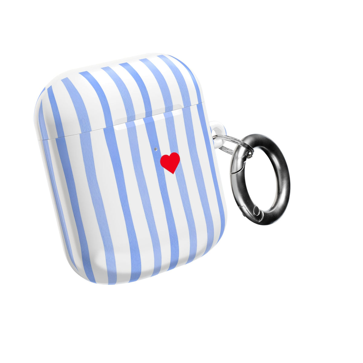 Blue Heart AirPod Case – Slim Protective Charging Case
